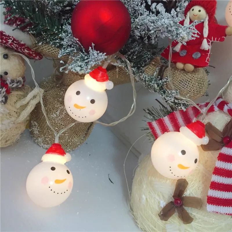 Navidad String Lights Christmas Decorations For Home Outdoor New Year Party Garland Halloween Pumpkin String Lights – image 5