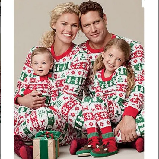 Christmas Fashion Casual Parent Child Wear - Photo Color-Dad L