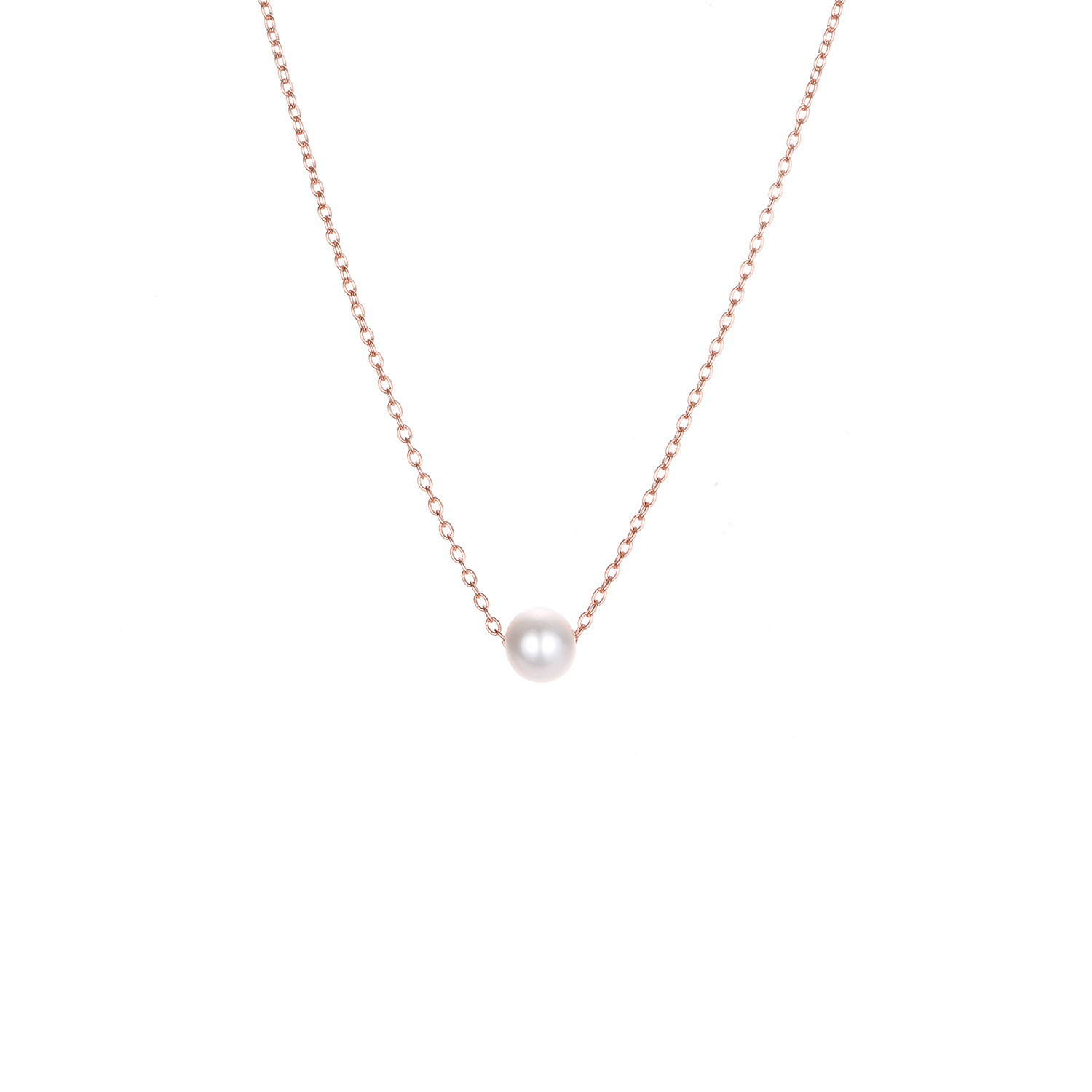 Isla Gold Pearl Necklace