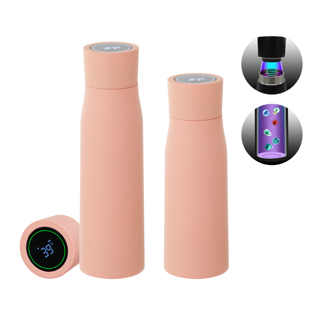 Thermal Water Bottle, Smart Temperature Display Insulated Cup, Stainless Steel Water Cup Tumbler Bottle — foto 7