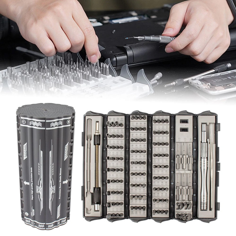 128-in-1 Precision Mechanics Tool Set With Screwdrivers, Ideal Gift For DIYers, Professionals And Hobbyists, Compact Design Combines Quality And Style — 1
