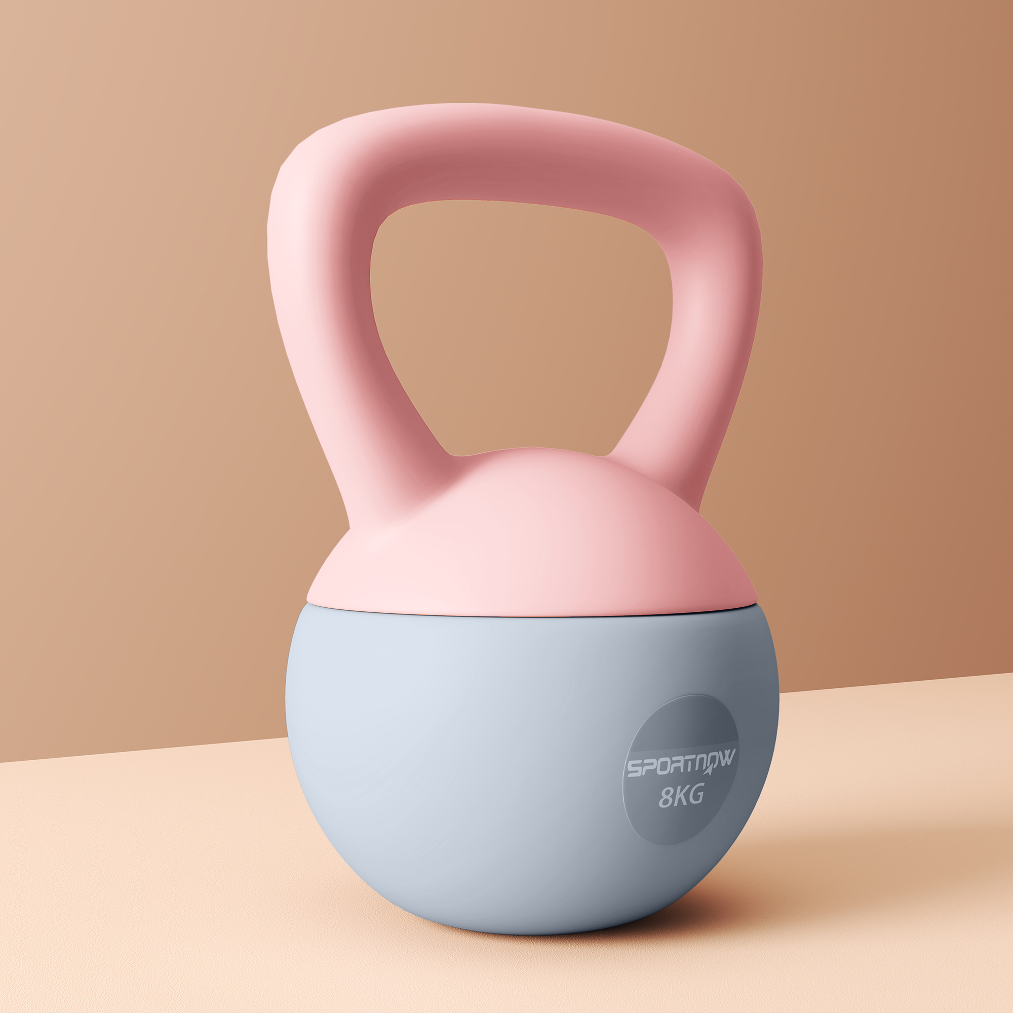 8Kg Soft Kettlebell With Anti Slip Handle, Suitable For Home Gym — image 2