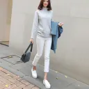 White Cropped Pants
