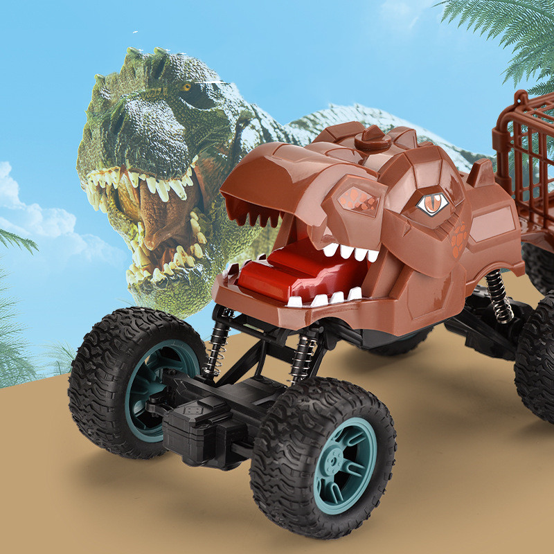 Title 6, Vier-Wege-Fernbedienung Dinosaurier Offroad-Kle...