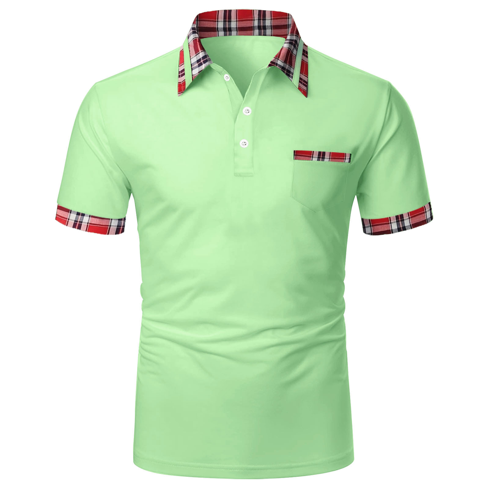 Title 10, Camiseta Polo para Hombre Estilo Nuevo Manga Co...