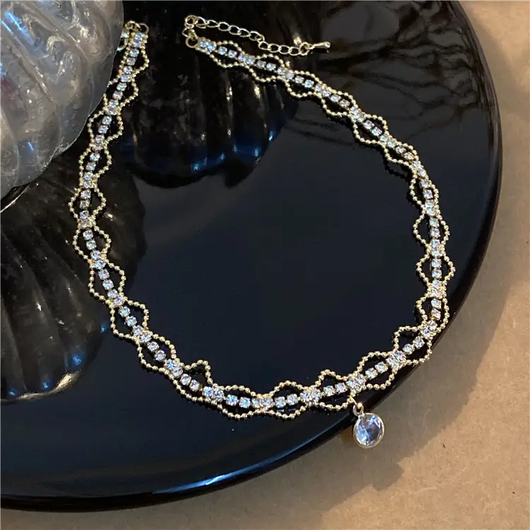 French Vintage Ins Simple Collar Chain