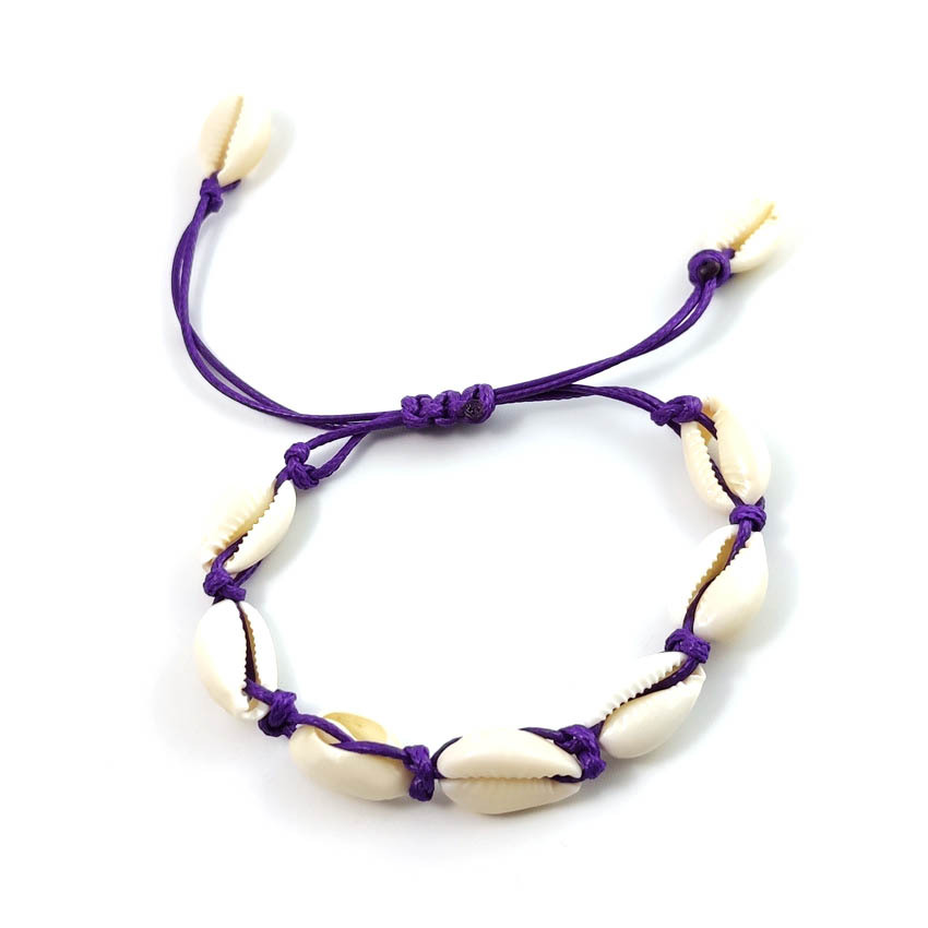 Personality Creative Hawaiian Style Casual Jewelry Natural Shell Hand-woven Bracelet