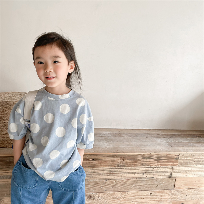 Title 1, T-shirt enfant manches courtes en coton et chan...