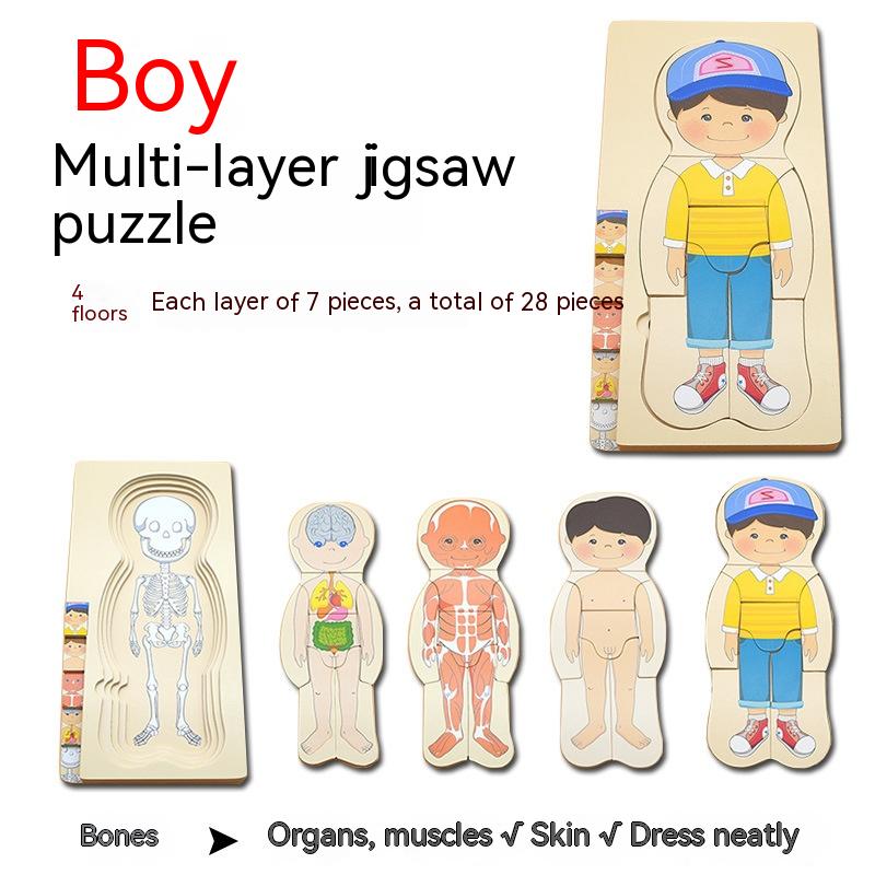 MT Boy Multi Layer Puzzle