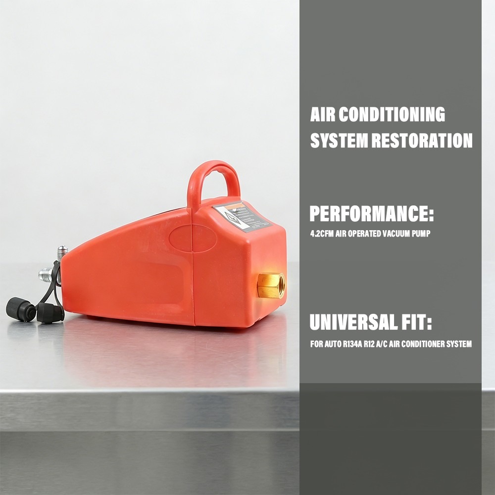 Pneumatic 4.2Cfm Air Operated Vacuum Pump A C Conditioning System Tool1669 — image 4