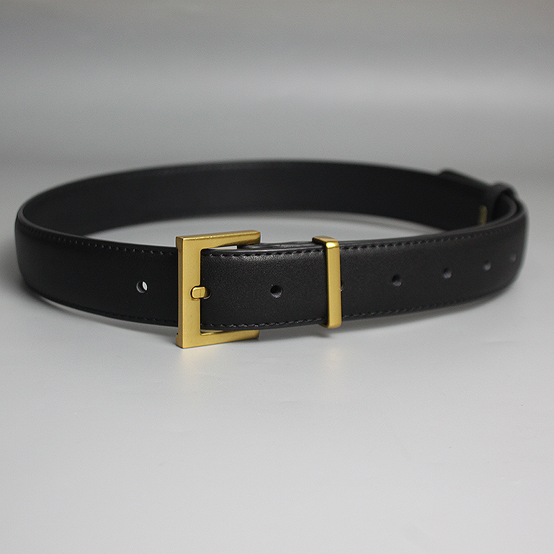Women's Leather Versatile Jeans Belt Black - Shop at LoveMi