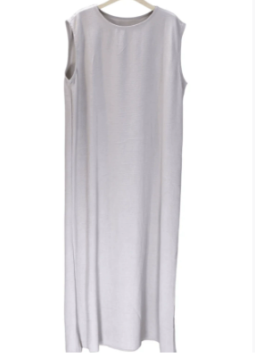 Breathable And Skin-friendly Solid Color Loose Vest Dress