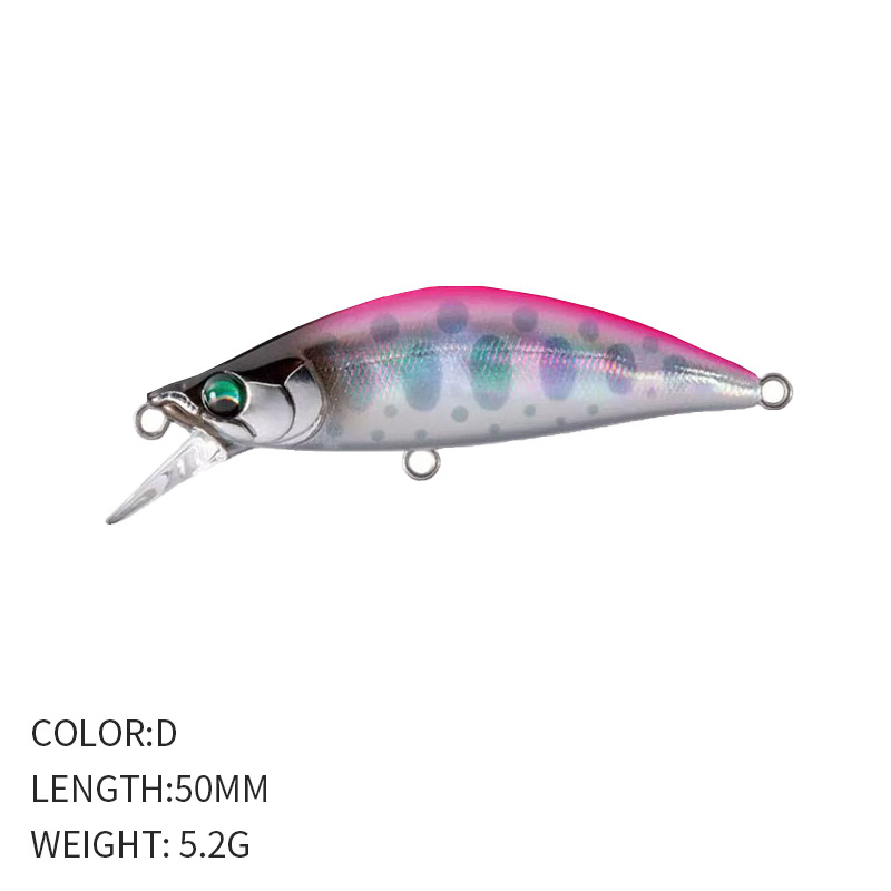 Submerged Long Casting Warped Mouth Bass Mini Microbait - Image 10