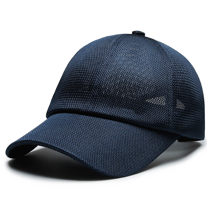 Sun Protection Baseball Cap Outdoor Fishing Breathable Mesh Fitted