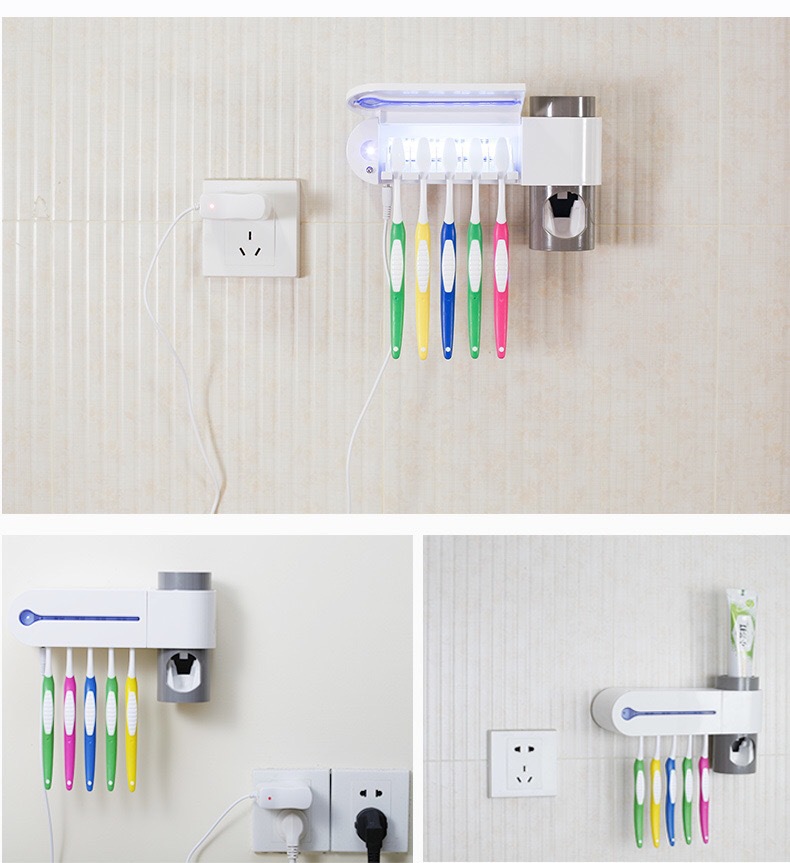 Title 7, Ultraviolet Toothbrush Perforated Wall-mounted ...