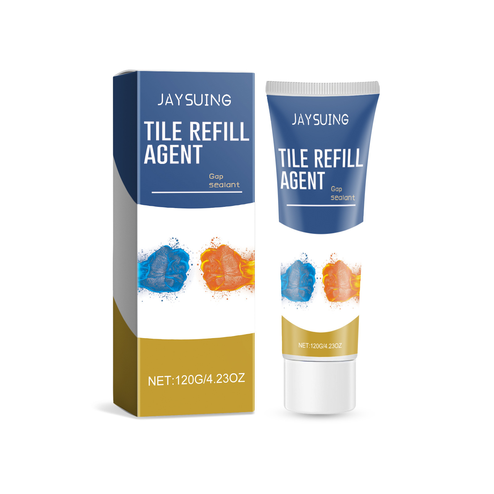 Jaysuing Tile Grout Sealant, Waterproof And Mildew-proof Grout For Household Kitchen And Bathroom Floor Tiles. 2