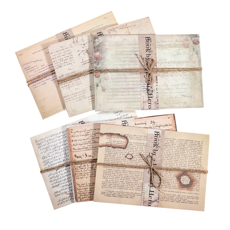 Retro Artistic Message Decoration Base Notebook Collage Note - Image 9