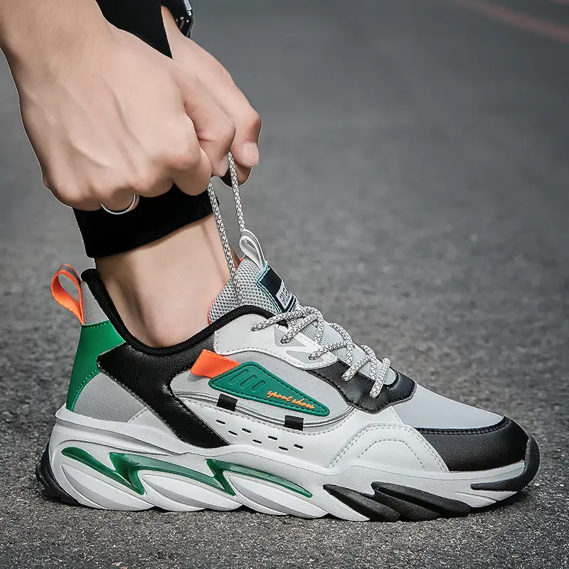 Men's Leather Surface Light And Versatile Sports
