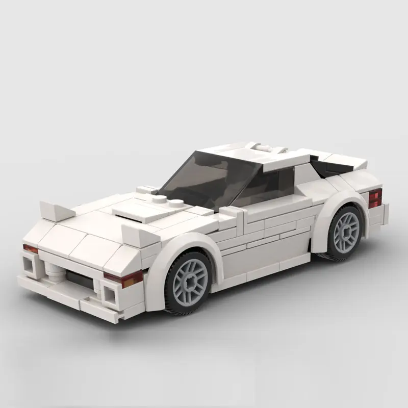 Children's Toy Car Racing Model Building Blocks Compatible
