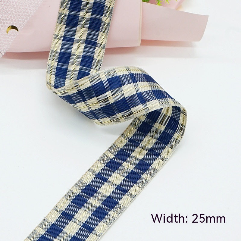 A403 Plaid Ribbon 16mm