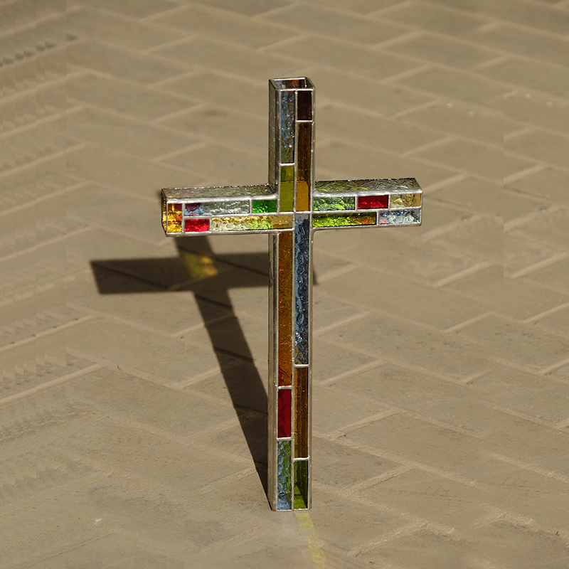 DIY Jewelry Rainbow Cross Connectors Charm Jewellery Connector