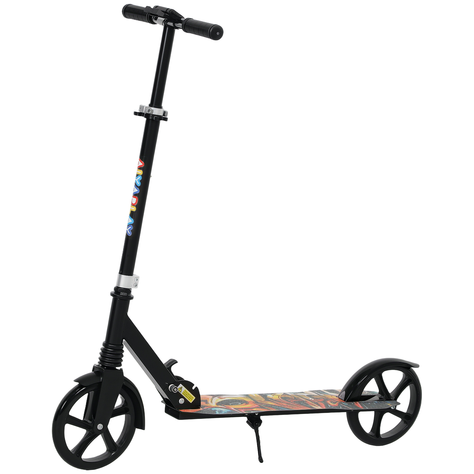 Foldable Children's Scooter With Adjustable Handlebars, 200mm Large Wheels — image 11