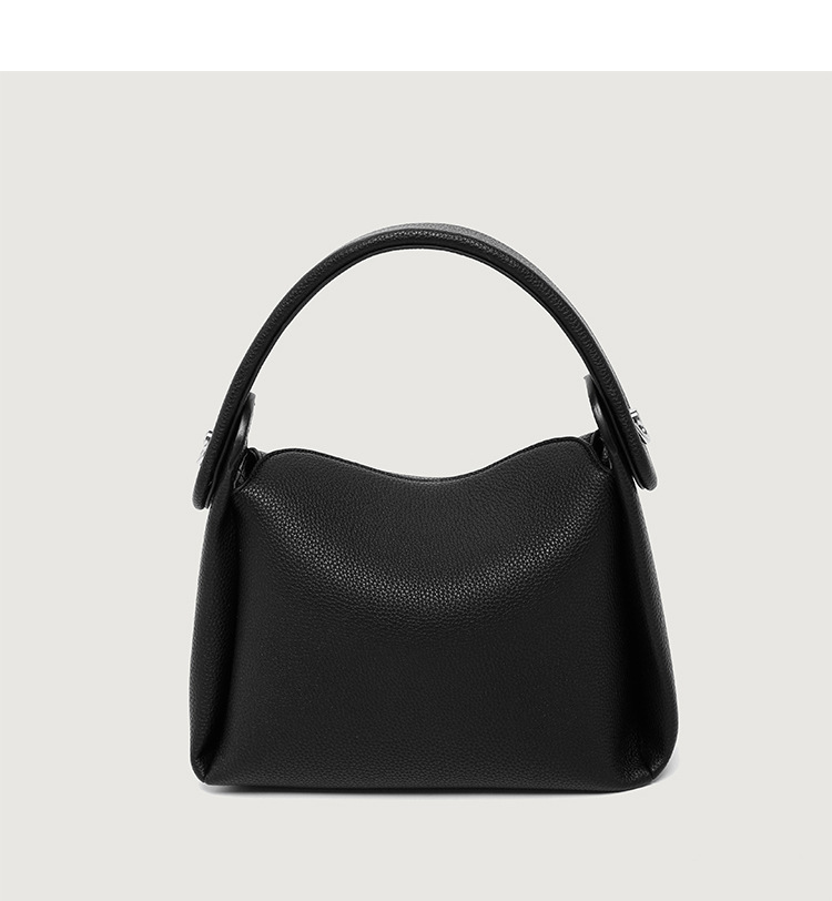Large Capacity Soft Cigarette Box Bag For Spring And Summer 2025, Simple And Versatile Pillow Bag, Commuting Handbag, Single Shoulder Crossbody Bag - Black