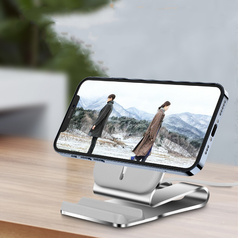 Compatible with Apple , Magnetic Wireless Charging Desktop Phone Holder - Image 2
