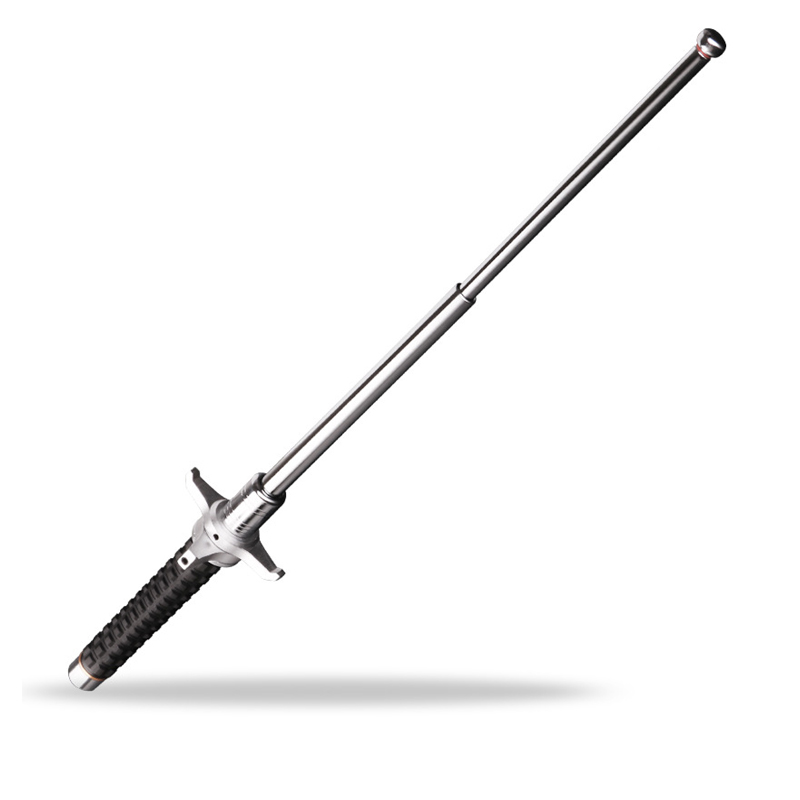 26 Inch Multifunctional Hiking Pole, Level 3, Extendable, Portable,car Mounted, Impact Resistant, Used For Hiking, Camping