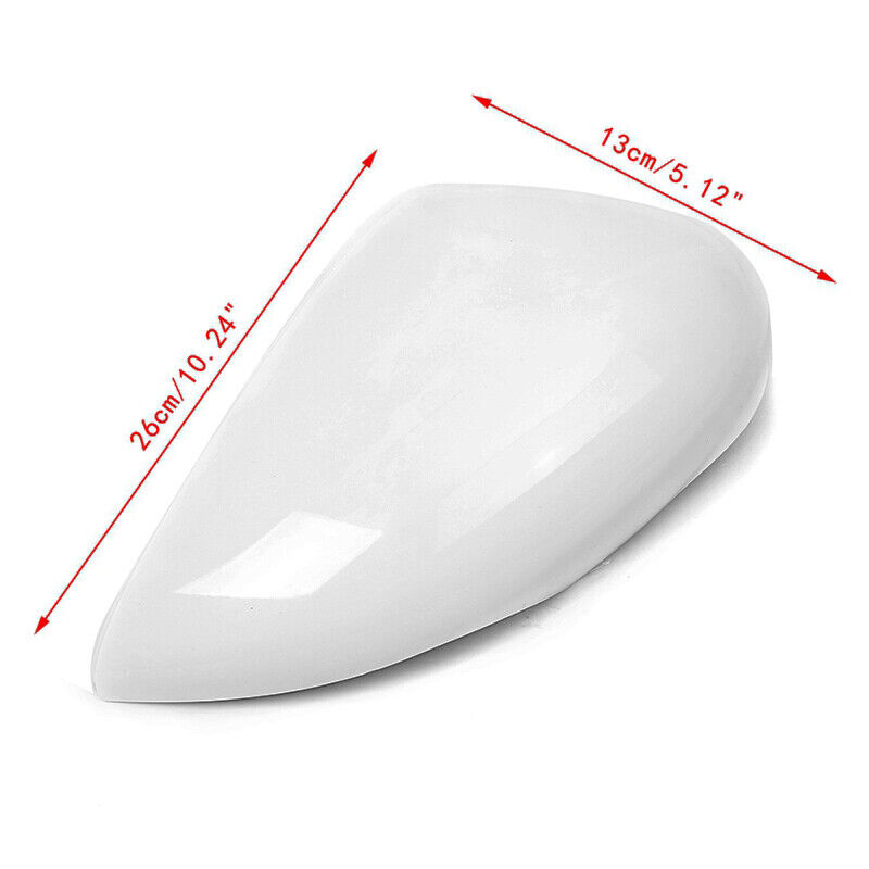 Left Side White Door Wing Mirror Cover Cap Casing For Ford Fiesta MK7 — image 5