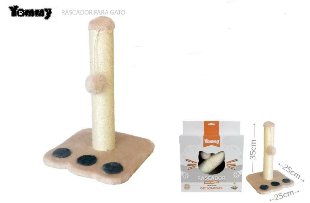 Cat Footprints Beige