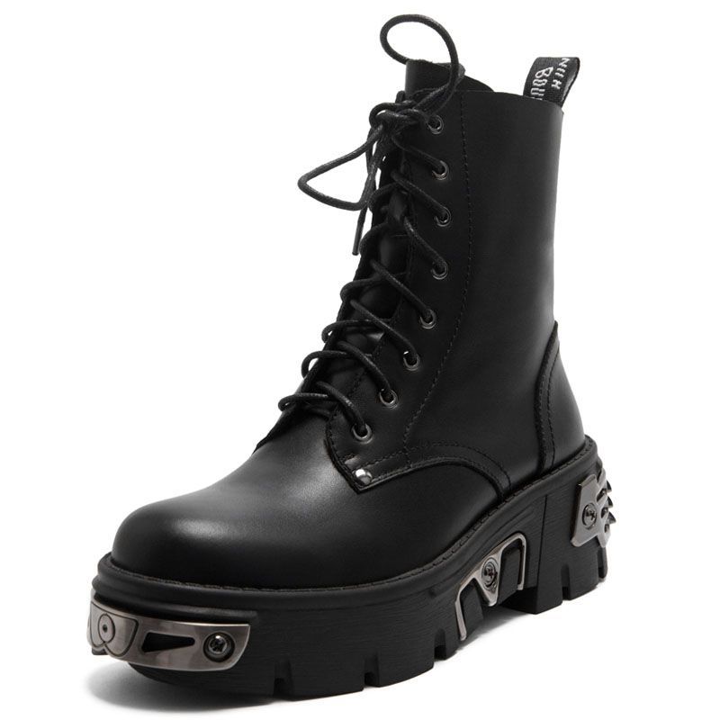 Title 2, Bottes de moto en cuir robustes et protectrices...