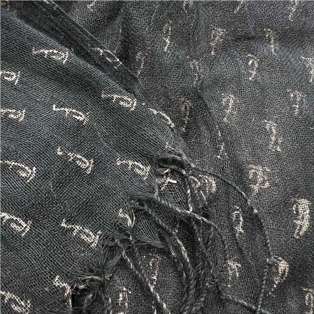 Elegant abstract Evening Scarf, Black Printed Scarf, Versatile Everyday Scarf. 73ac2ea8 a561 4fd7 8efc 01ccce81d0fa