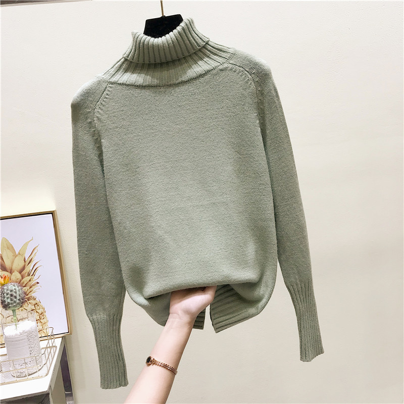 Title 2, Slim-fit Knit Sweater Women Loose Long-sleeved ...