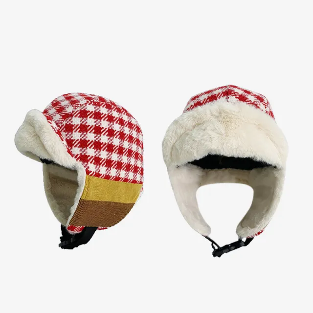Ear Protection For Outdoor Cycling In Winter Red - Shop at LoveMi