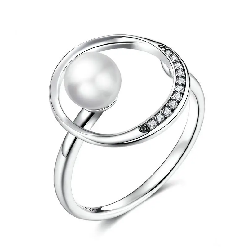 Gentle Shellfish S925 Silver Ring For Women