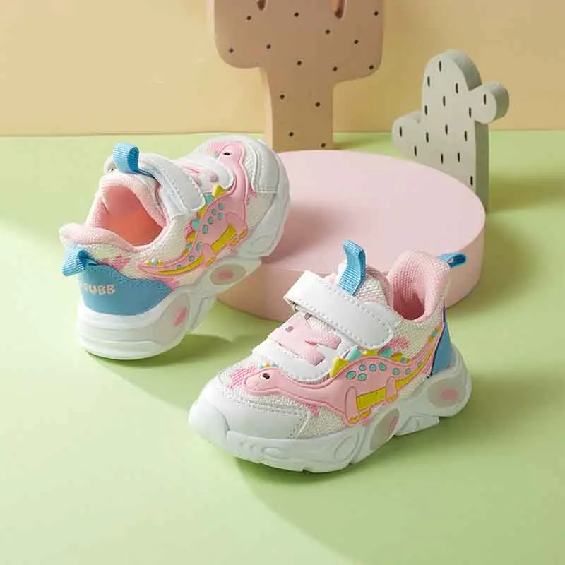 Fashion Baby Light-up Dinosaur Toddler Shoes