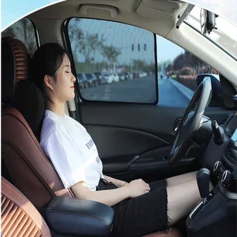 Glass Front Sunshade Privacy Car Curtain