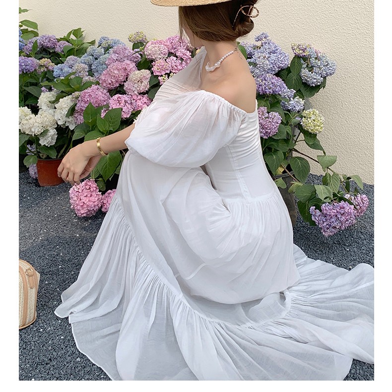 French Retro Palace Style Dress For Women