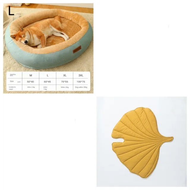 Removable And Washable Dog Bed Warm Cat Bed For Sleeping Bundle2 - Shop at LoveMi
