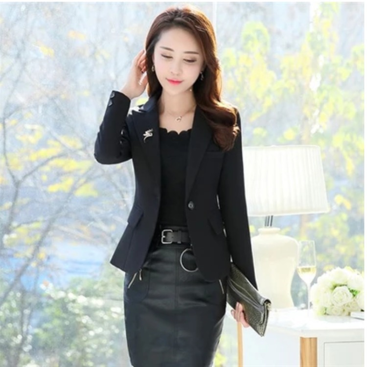 Casual Suit Long Sleeve Slim Fit