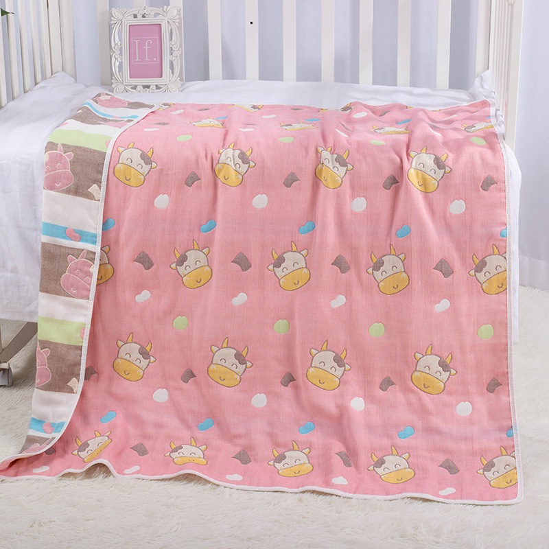 Title 29, Cotton Six-layer Gauze Towel Quilt Gauze Bath T...