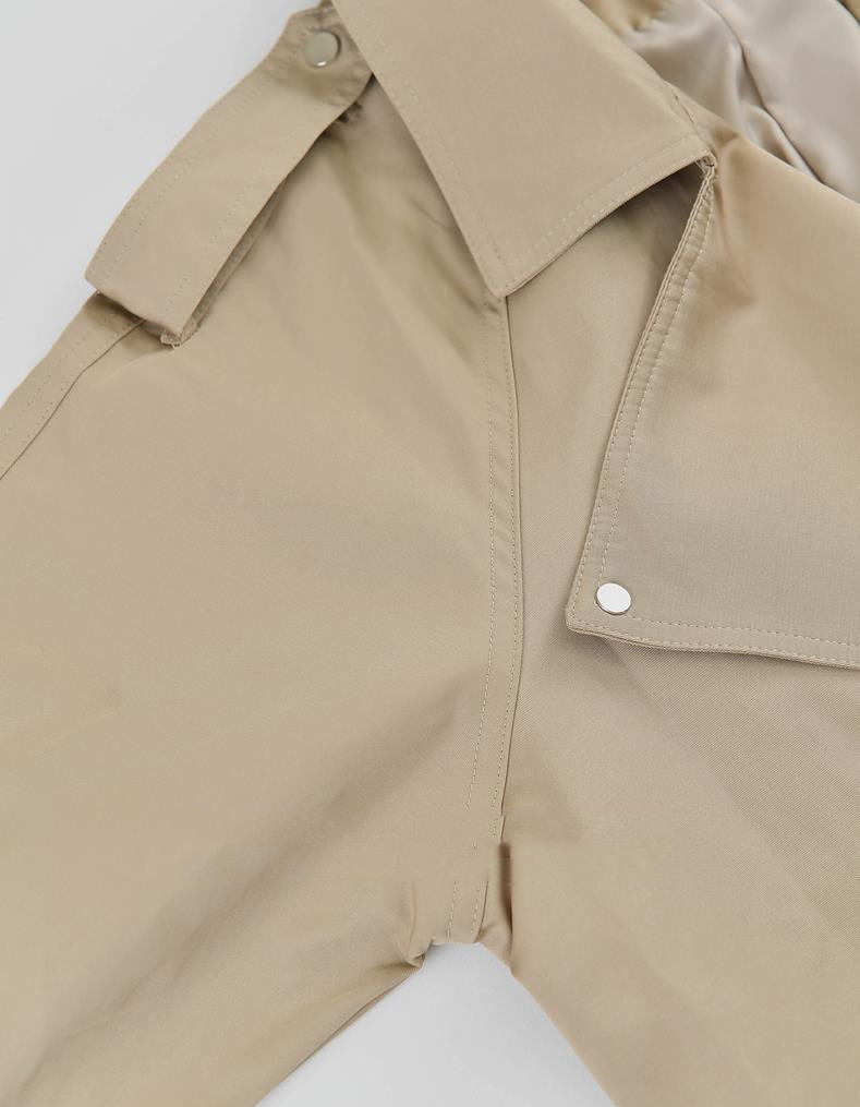 Khaki Mid-length Trench Coat Female British Style All-match Temperament