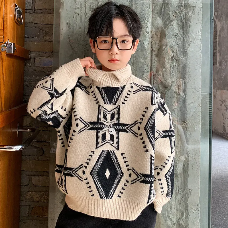 Super Western Style Fashionable Tops Fall Winter Stretch Knit