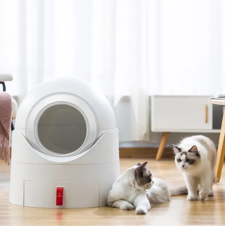 Full Closed Semi Smart Cat Toilet Super