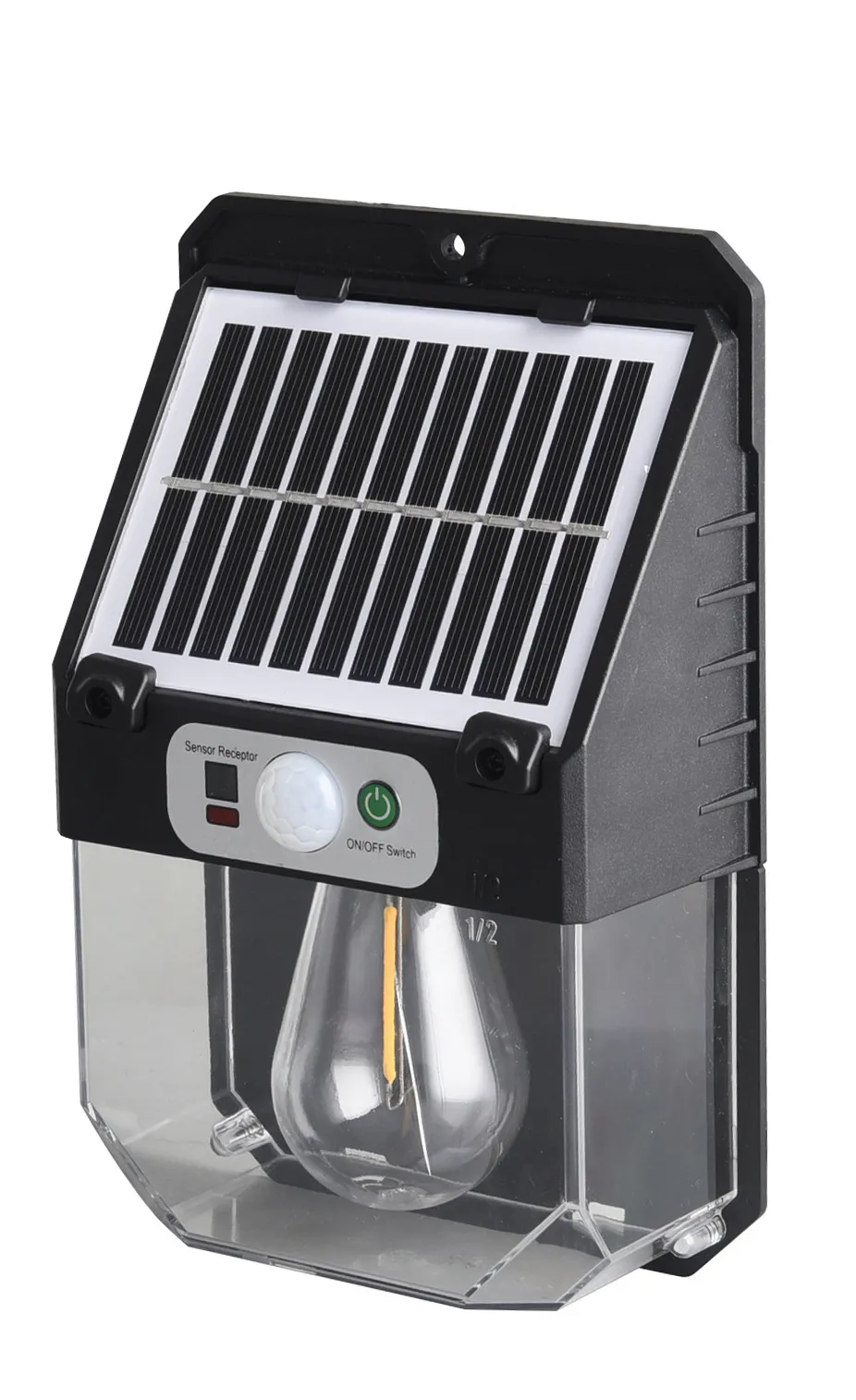 Solar Powered Rechargeable Motion Sensor LED Work Light 1200mAh For Auto W7116 1 4 Hour