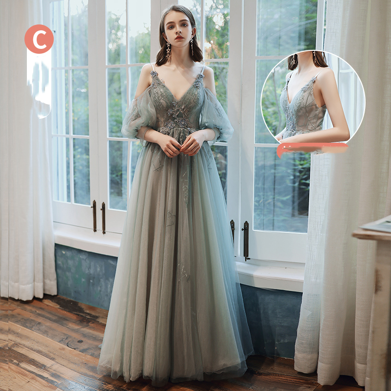 Douyin Bridesmaid Dress Was Thin Banquet Female C - Shop at LoveMi