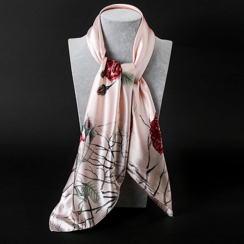Spring And Autumn All-match Chiffon Silk Sunscreen Shawl