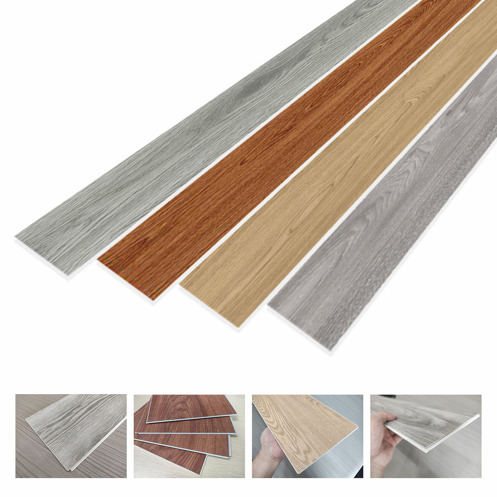 Light Grey-14PCS SPC Floor Tile , Floating, 4.0mm Natural Wood Grain Click — image 9
