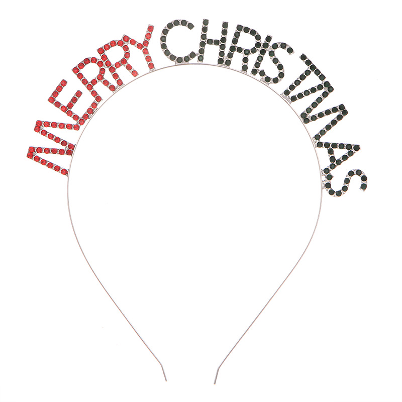 Christmas Headband Red Green